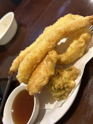 Tempura appetizer served hot!!!