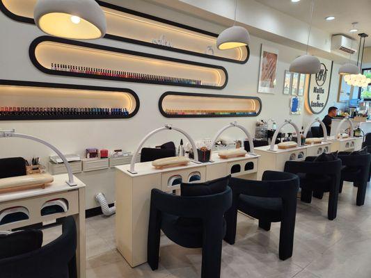 Nail stations