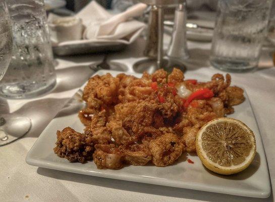 Fried Calamari $21 ~ very good ~