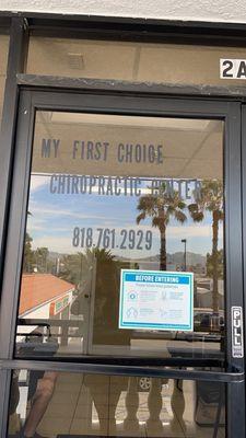 My first choice chiropractor center