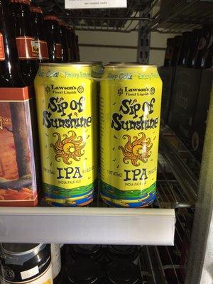 Fine example of East Coast craft second only to Alchemist Heady Topper found at this liquor store