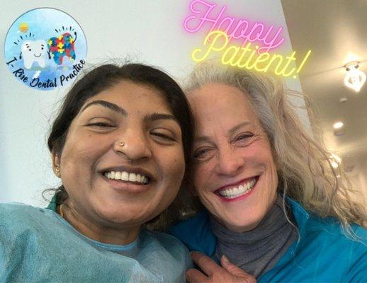 Happy patient