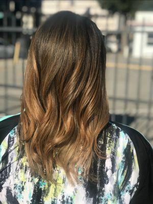 Balayage colors