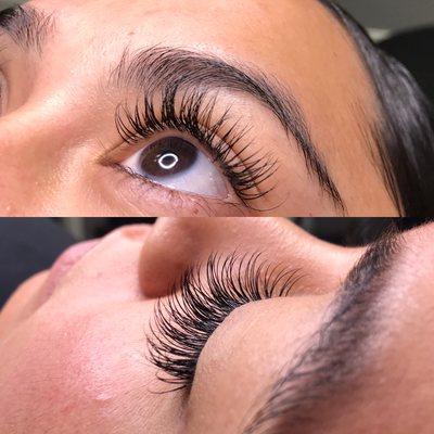 Eyelashes extension