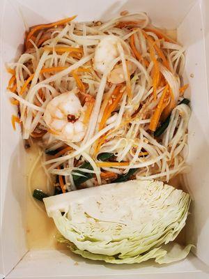 Som Tum papaya salad $10.50