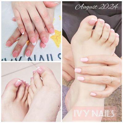 Anne- Pedicure and Jasmine- Manicure