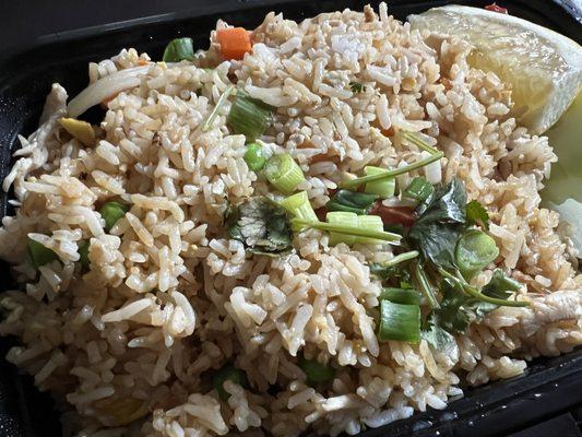 Thai fried rice w/ chicken (to-go) $10.99