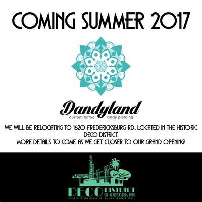 Keep your eyes open for future announcements about our grand opening for our new location in the historic Deco District!