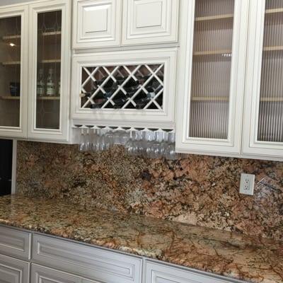 Solarius Quartzite top with Full backslash