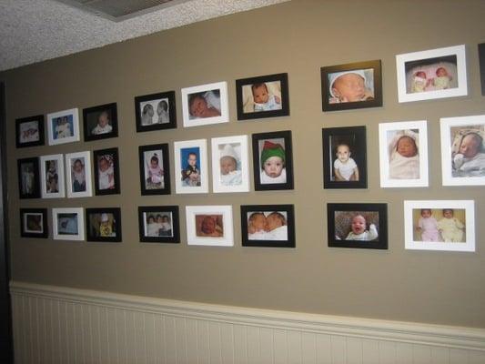 Our Baby Wall testifies to our success in helping couples conceive.