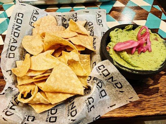 Chips and guac