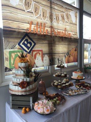 Dessert table