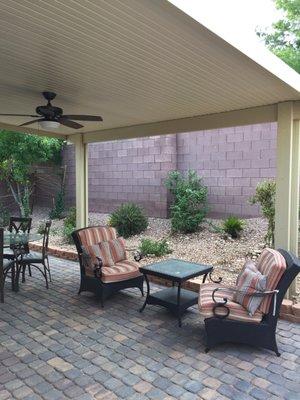 Solid Alumawood Patio Cover