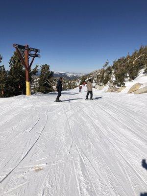 Skiing at Lake Tahoe