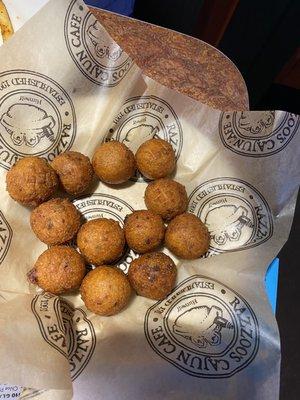 Side of hushpuppies