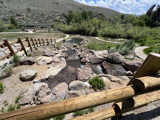 Large natural looking water feature