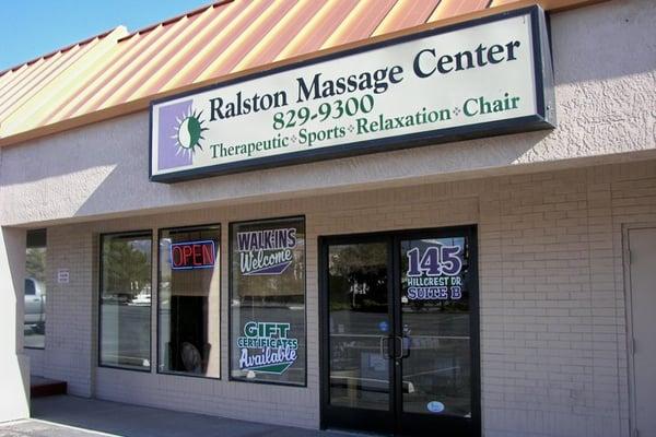 Ralston Massage Center store front