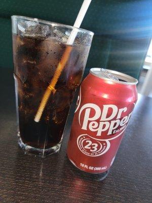 Iceeee cold Dr.Pepper!