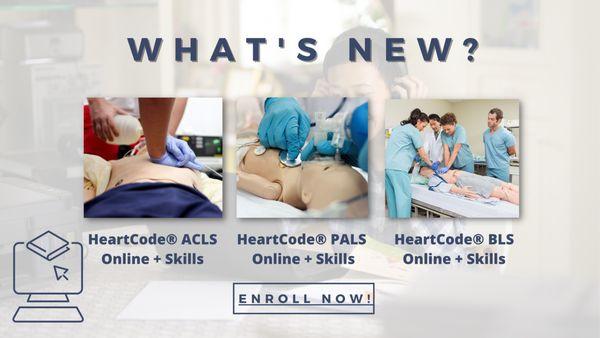 All AHA classes are now available online as well as skills sessions! BLS, ACLS, PALS, & NRP.