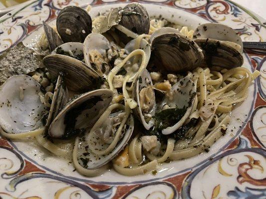 Linguine con Vongole