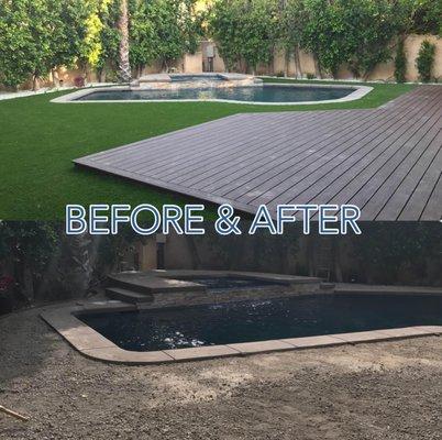 Artificial Grass installation by Green Field Forever, leading landscape and hardscape contractor for all your outdoor living needs.