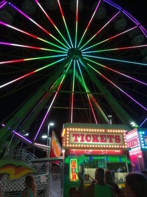 Clark County Fair amusement rides and attractions