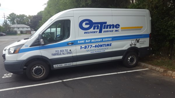 On Time Delivery Service, Inc Cargo Vans For Local Courier Service