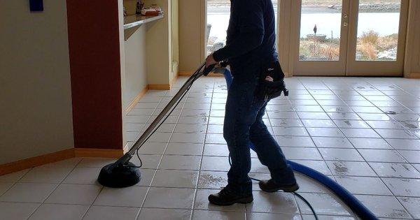 Tile and grout cleaning