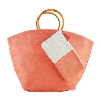 Summer Tote bags from MudPie. Available in 3 different colors!