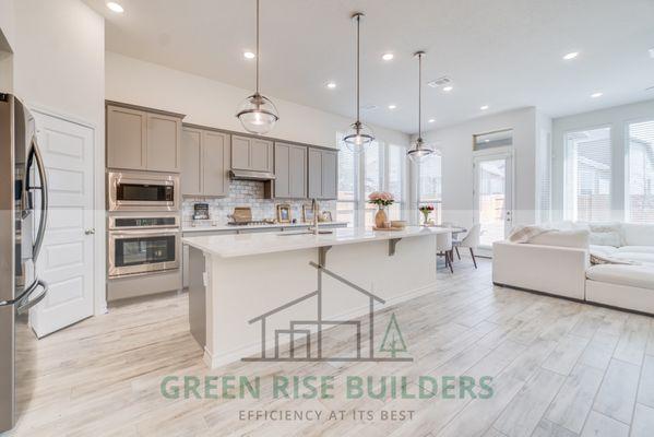 Beautiful Kitchen Remodeling by.....GREEN RISE BUILDERS