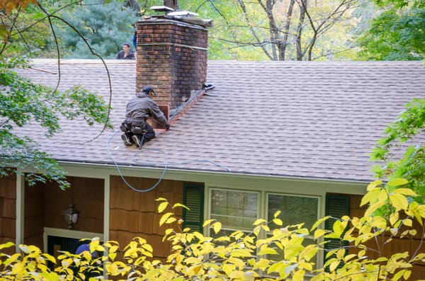 Adding the copper flashing