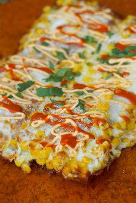 Detroit Deep Dish Elote Pizza