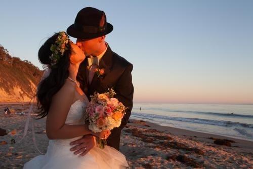 Beach wedding event