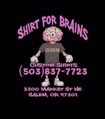 Shirt for brains