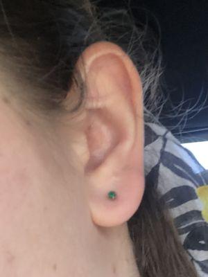 I am so happy with my new earrings