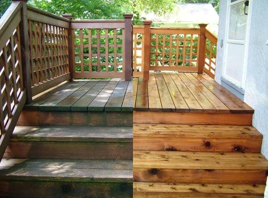 Deck Cleaning & Coating