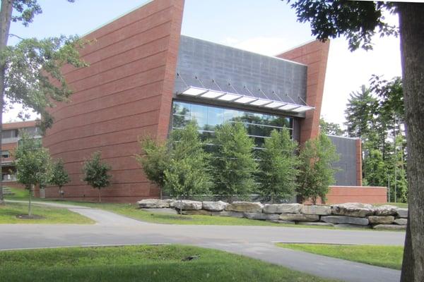 Arthur Zankel Music Center on the campus of Skidmore College in Saratoga Springs, NY