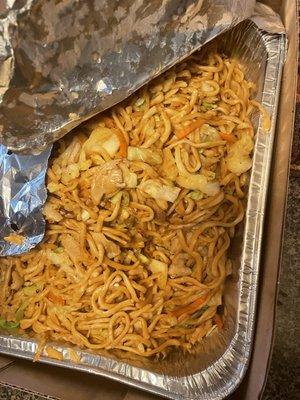 Chicken chow mein