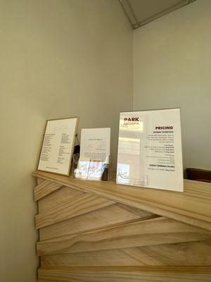 Front desk