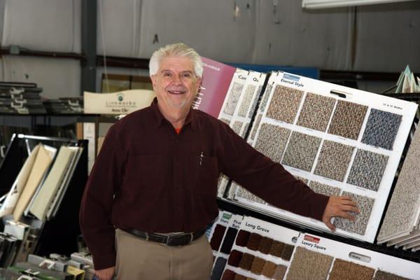 Sales Rep.
More than 40 years of experience in the flooring industry.