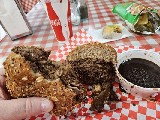 Regular French Dip.