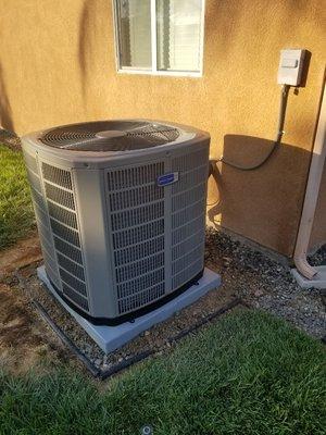 New American Standard Ac installation