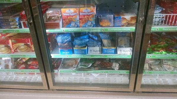 Refrigerated options.