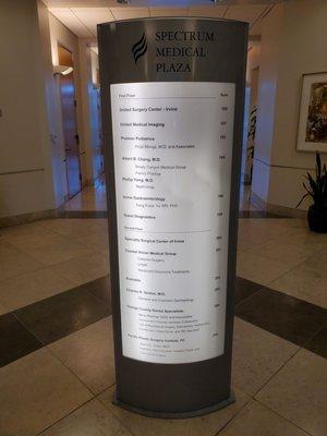 Spectrum Medical Plaza directory