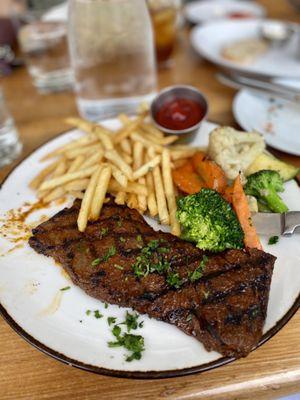 Grilled Skirt Steak.