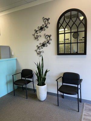 Office seating area