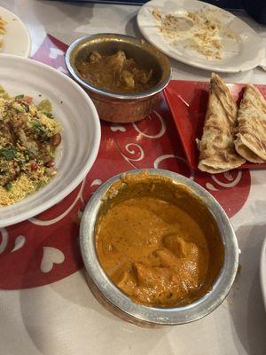 Butter Chicken, Karahi Chicken