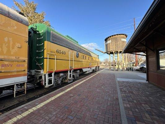 Vintage EMD motive power