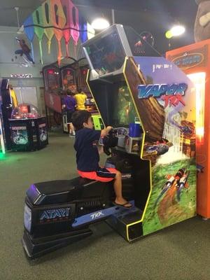 My son LOVED this game. They have a lot of racing/race car games.