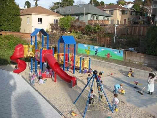 Photo of the outside playground